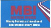 MBI EASTERN AFRICA Mining Business & investment Conference Eastern Africa