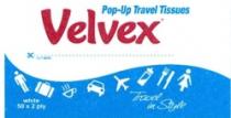 Pop-Up Travel Tissues Velvex