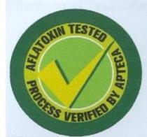 AFLATOKIN TESTED PRCOESS VERIFIED BY APTECA