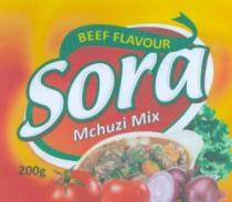Sora BEEF FLAVOUR Mchuzi Mix 200g