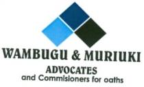 WAMBUGU & MURIUKI ADVOCATES