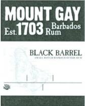 MOUNT GAY Est 1703 Barbados Rum BLACK BARREL