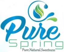 PURE SPRINGS PURE. NATURAL. SWEETNESS