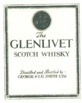 The GLENLIVET SCOTICH WHISKY