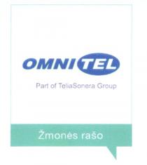 OMNITEL Part of TeliaSonera Group Žmonės rašo
