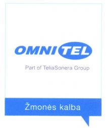 OMNITEL Part of TeliaSonera Group Žmonės kalba