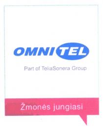 OMNITEL Part of TeliaSonera Group Žmonės jungiasi