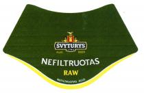 ŠVYTURYS 1784 ALUS BEER NEFILTRUOTAS RAW NEFILTRUOTAS ALUS