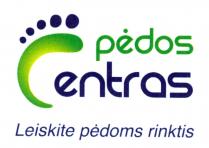 pėdos Centras Leiskite pėdoms rinktis