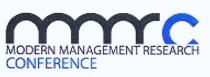 mmrc MODERN MANAGEMENT RESEARCH CONFERENCE