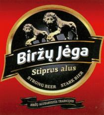 Biržų Jėga Stiprus alus STRONG BEER STRONG BEER STARK BIER