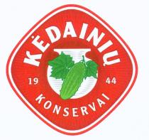 KĖDAINIŲ KONSERVAI 1944