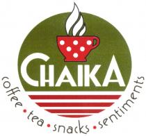 CHAIKA coffee tea snacks sentiments
