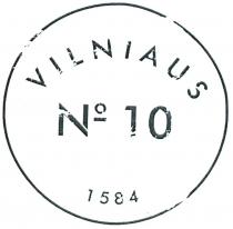 VILNIAUS No 10 1584