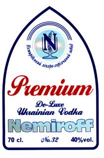Premium De-Luxe Ukrainian Vodka Nemiroff