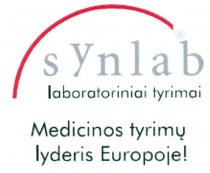 sYnlab laboratoriniai tyrimai Medicinos tyrimų lyderis Europoje!