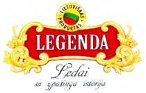 LEGENDA LIETUVIŠKAS PRODUKTAS Ledai su ypatinga istorija