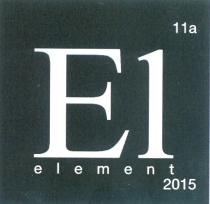 11a E1 element 2015