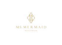 W M MS. MERMAID BEACHWEAR