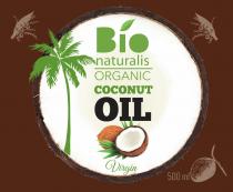 Bio naturalis ORGANIC COCONUT OIL Virgin 500 ml