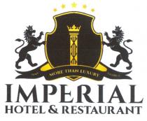 IMPERIAL HOTEL & RESTAURANT MMV VILNIUS