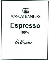 KAVOS BANKAS Espresso 100% Bellissimo