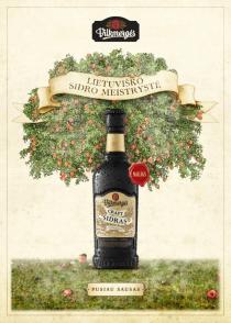 Vilkmergės LIETUVIŠKO SIDRO MEISTRYSTĖ NAUJAS Vilkmergės CRAFT SIDRAS PUSIAU SAUSAS