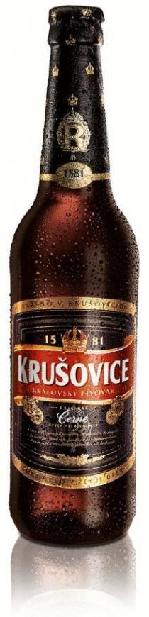 R 1581 KRUŠOVICE KRALOVSKY PIVOVAR Černe