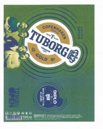 LIMITED EDITION COPENHAGEN TUBORG GOLD