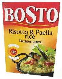 BOSTO Risotto & Paella rice Mediterraneo 10 min.