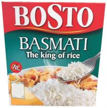 BOSTO BASMATI 10 min The king of rice