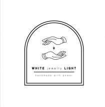 WHITE jewelry LIGHT handmade with power