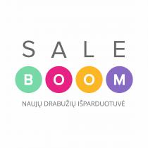 SALE BOOM NAUJŲ DRABUŽIŲ IŠPARDUOTUVĖ