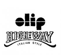 olip HIGH WAY ITALIAN STYLE