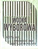 WODKA WYBOROWA