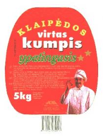 KLAIPĖDOS virtas kumpis ypatingasis