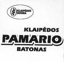 KLAIPĖDOS PAMARIO BATONAS