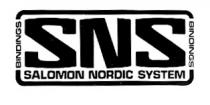 SNS SALOMON NORDIC SYSTEM BINDINGS