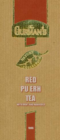 Tea GURMAN'S NATURE COLLECTION RED PU ERH TEA