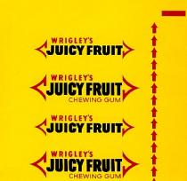 WRIGLEY'S JUICY FRUIT CHEWING GUM