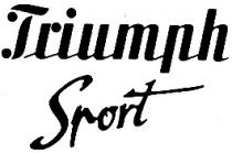 Triumph Sport