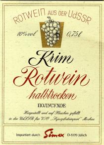 Krim Rotwein