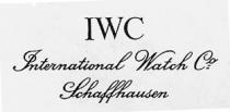IWC International Watch Co Schaffhausen