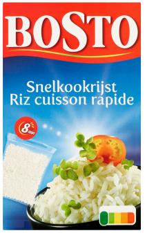 BOSTO Snelkookrijst Riz cuisson rapide 8 min