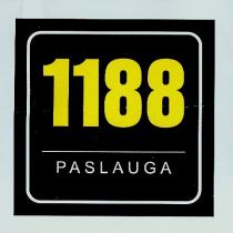 1188 PASLAUGA