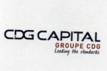 CDG CAPITAL GROUPE CDG LEADING THE STANDARDS