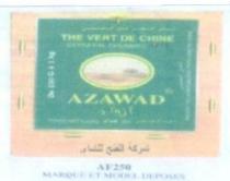 AZAWAD THE VERT DE CHINE DE 100G À 1KG