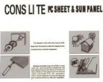 CONSLITE PC SHEET & SUN PANEL