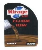 MIRAGE LUB 10W 5L