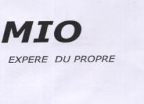 MIO EXPERE DU PROPRE